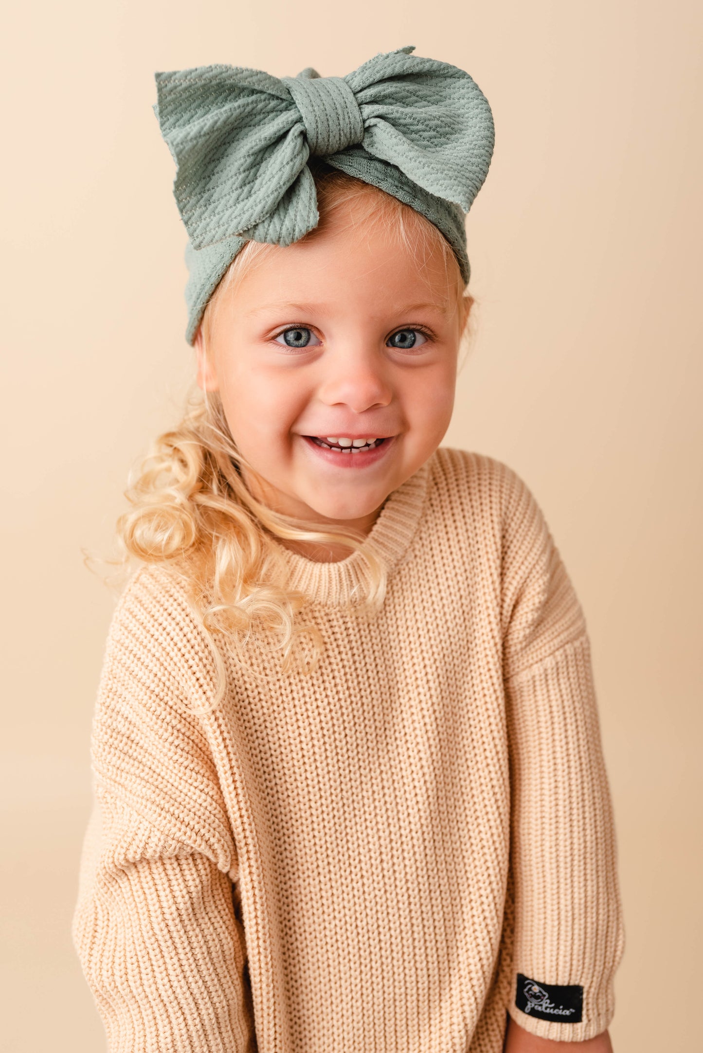 Knit sweater in beige - Patucia