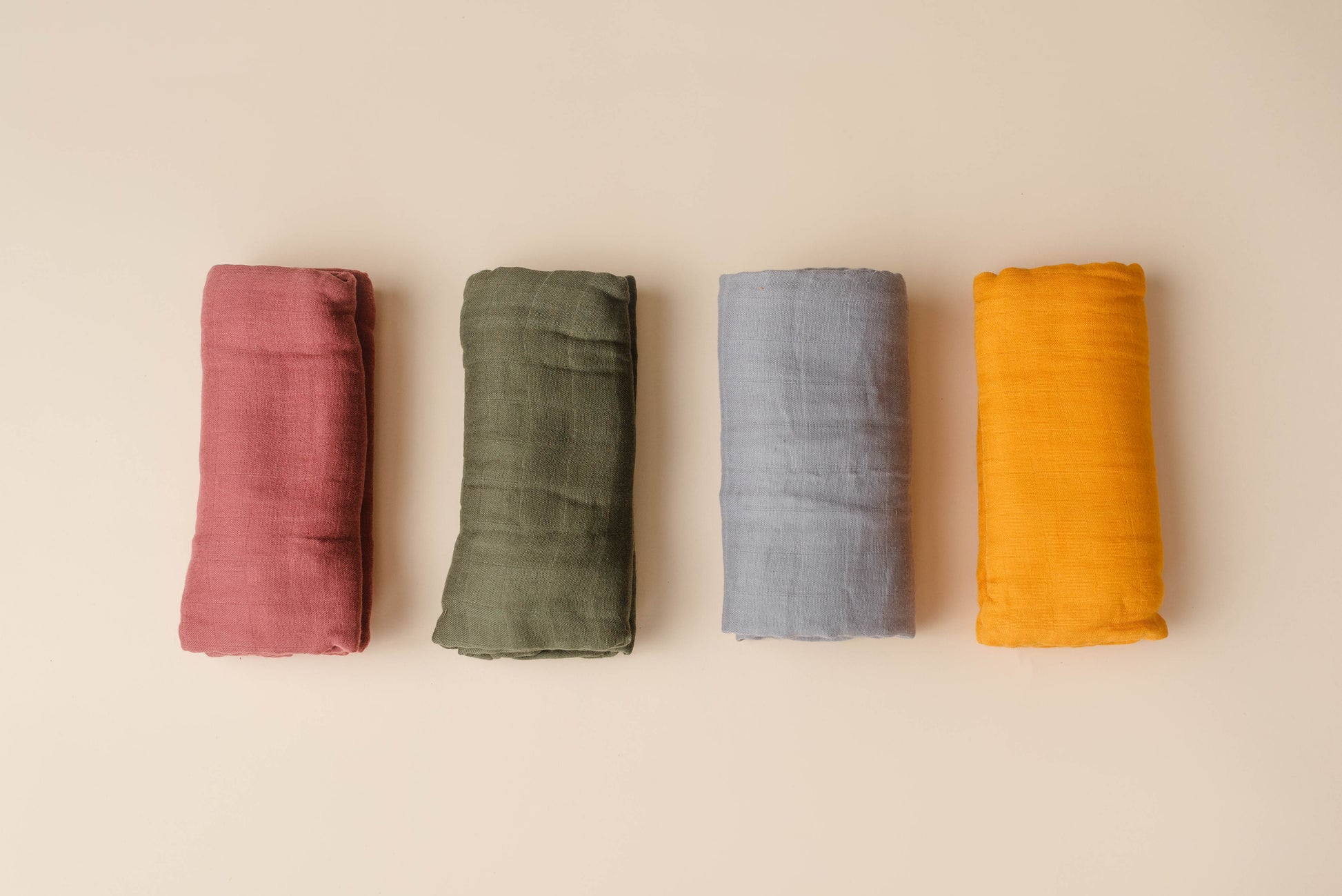 Choose Any 3pc Muslin Swaddle Blanket, 47" x 47" - Patucia