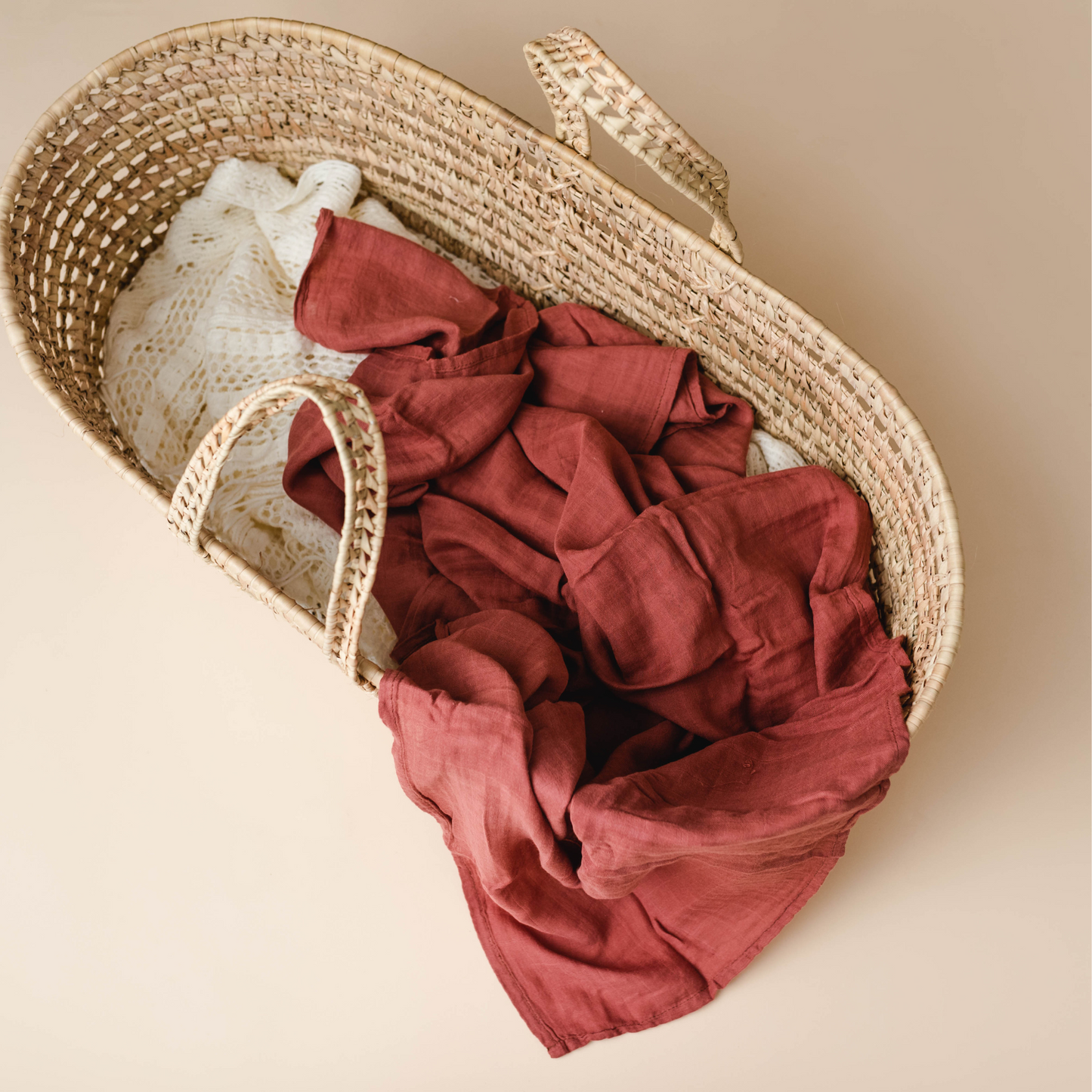 Muslin Swaddle Blanket, 47" x 47" - Patucia