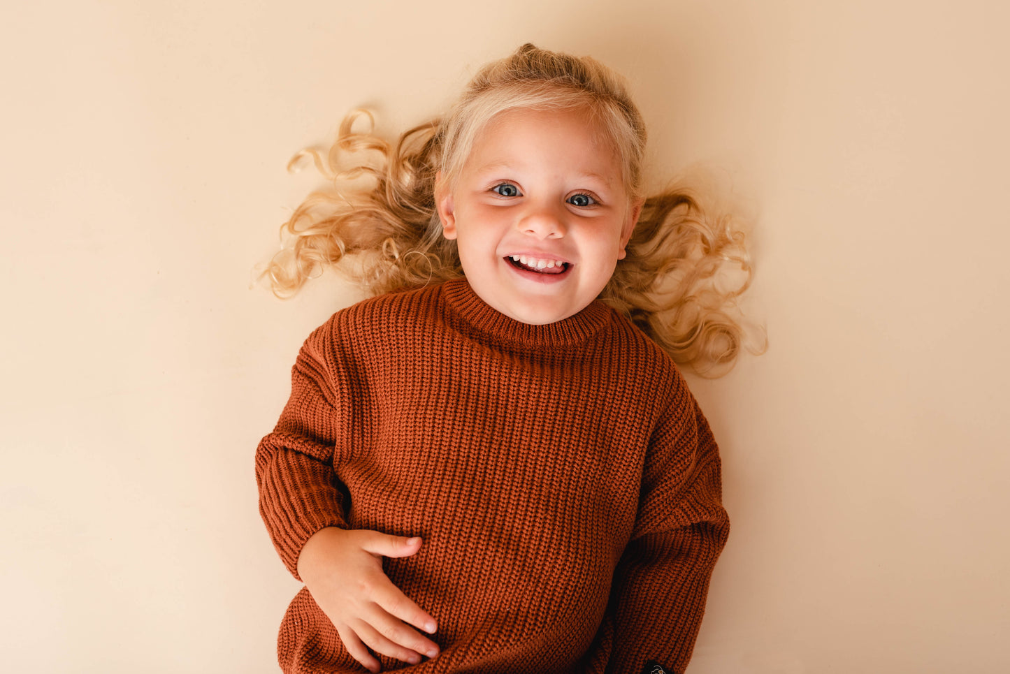 Knit sweater in brown - Patucia