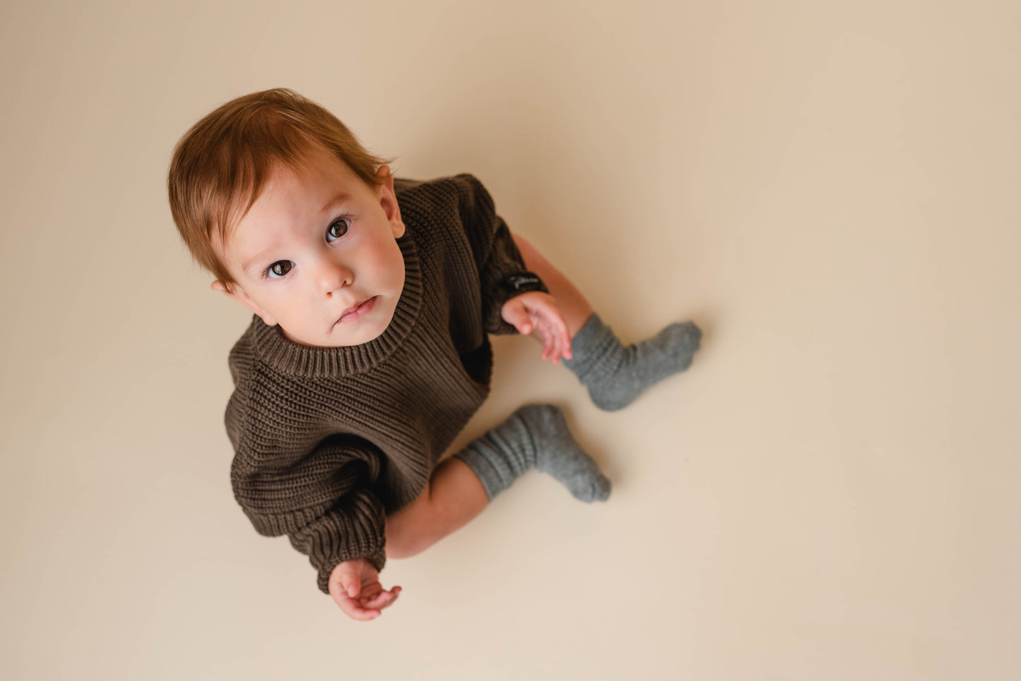 Knit sweater in grey - Patucia