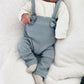 Knotted Waffle Romper baby overalls - Patucia