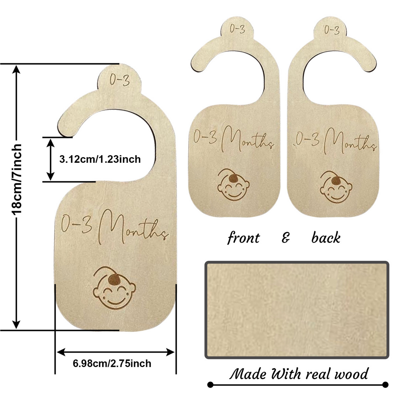 Baby nursery closet dividers - Patucia