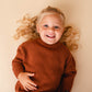 Knit sweater in brown - Patucia
